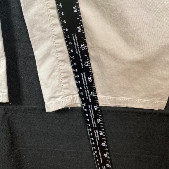 Ann Taylor Womens Pants Tan Cropped Capris Workwear Khakis Stretch 8 - Picture 9 of 12